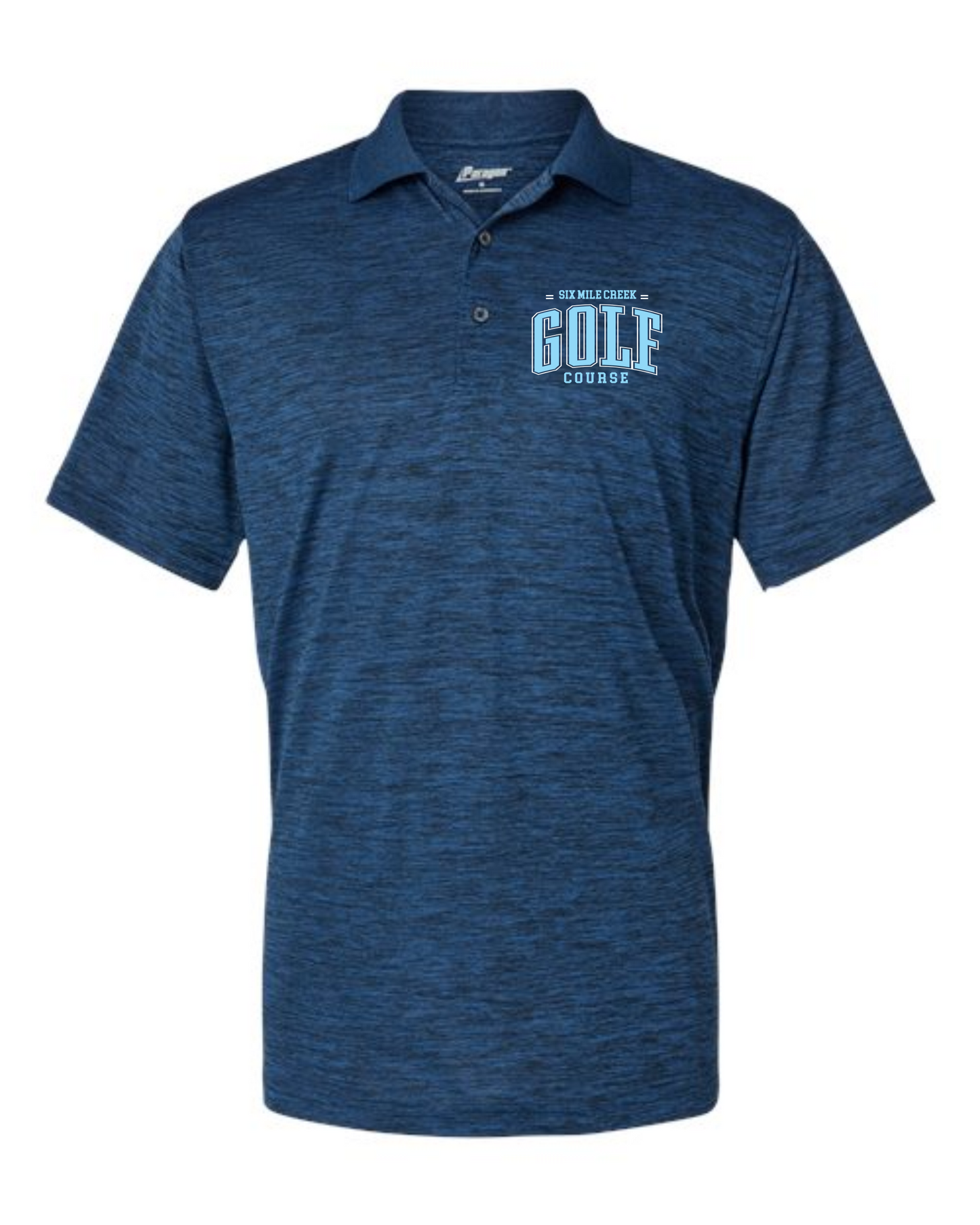 6MC-GC-WHITE SD - MEN'S POLO - EMBROIDERED