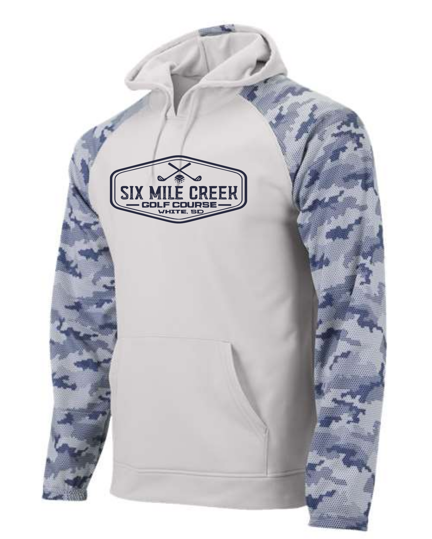 UNISEX - Lightweight Quarter-Zip Windbreaker Pullover Jacket - CAMO HOODIE - QAURTER ZIP