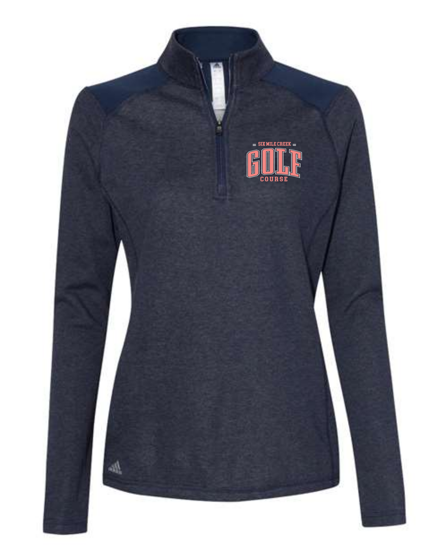 Adidas - Women's Heathered Quarter-Zip Pullover - A464