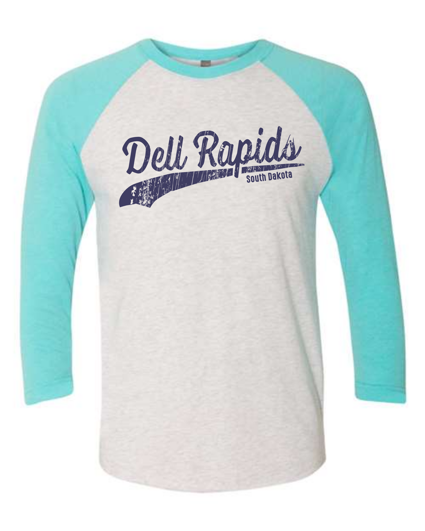 DELL RAPID BASEBALL 3/4 T-SHIRTS- UNISEX - PRINTED