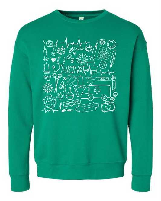 SPRING-HCHA - BELLA CANVAS - DOODLE PRINT