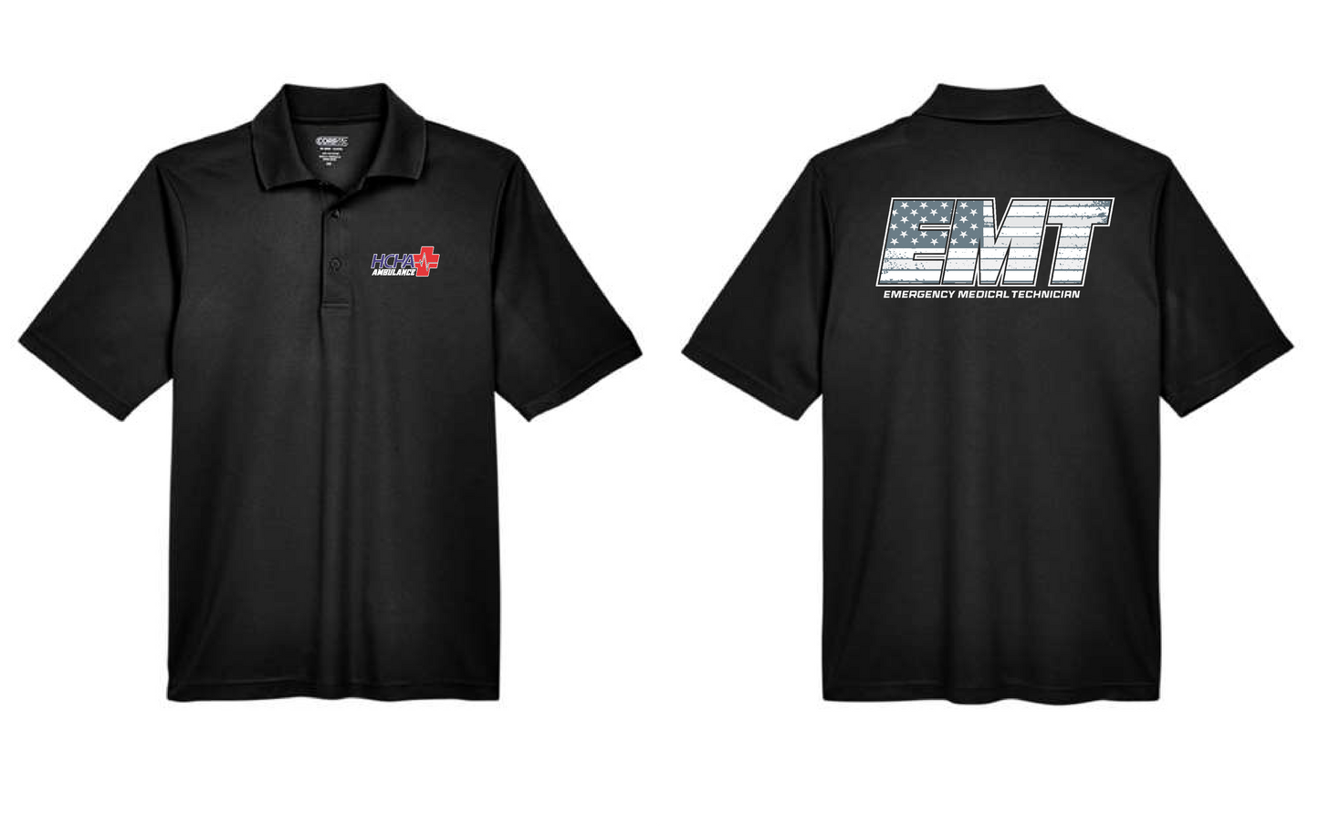 HCHA - AMBULANCE - CORE365 - Origin Performance Piqué Polo - 88181