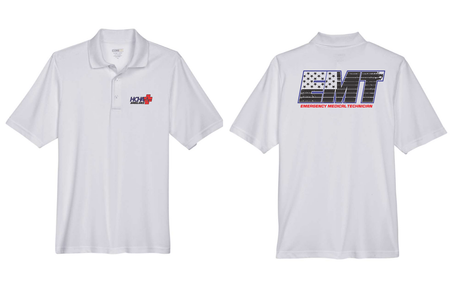 HCHA - AMBULANCE - CORE365 - Origin Performance Piqué Polo - 88181