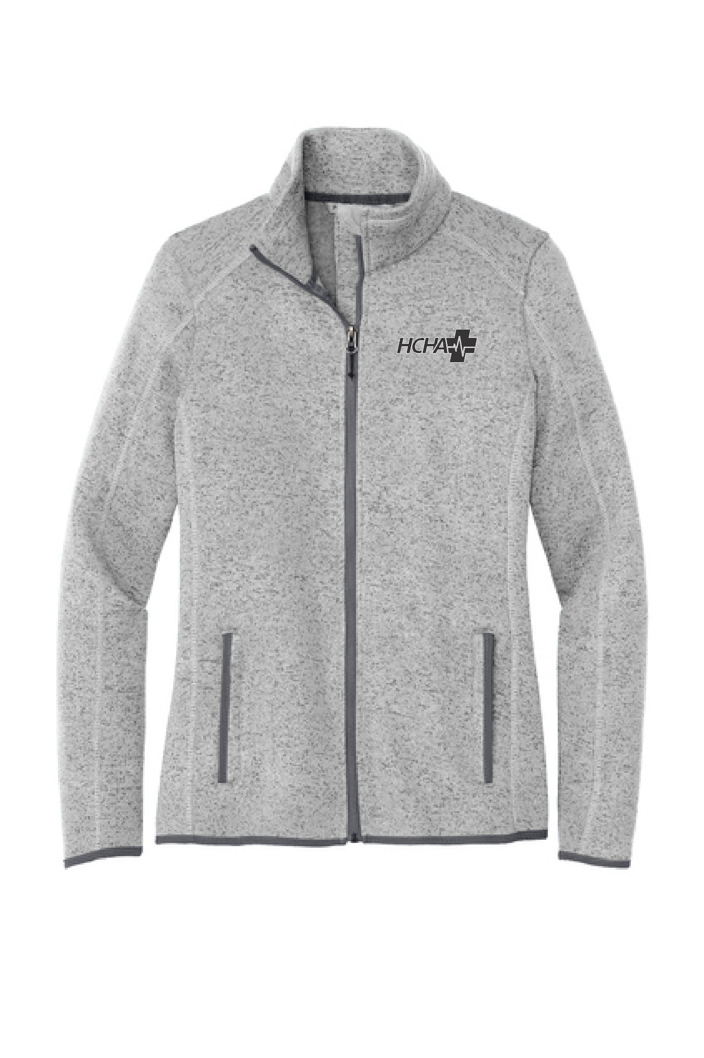 Port Authority® Women's Sweater Fleece Jacket - HCHA LEFT CHEST EMBROIDERY