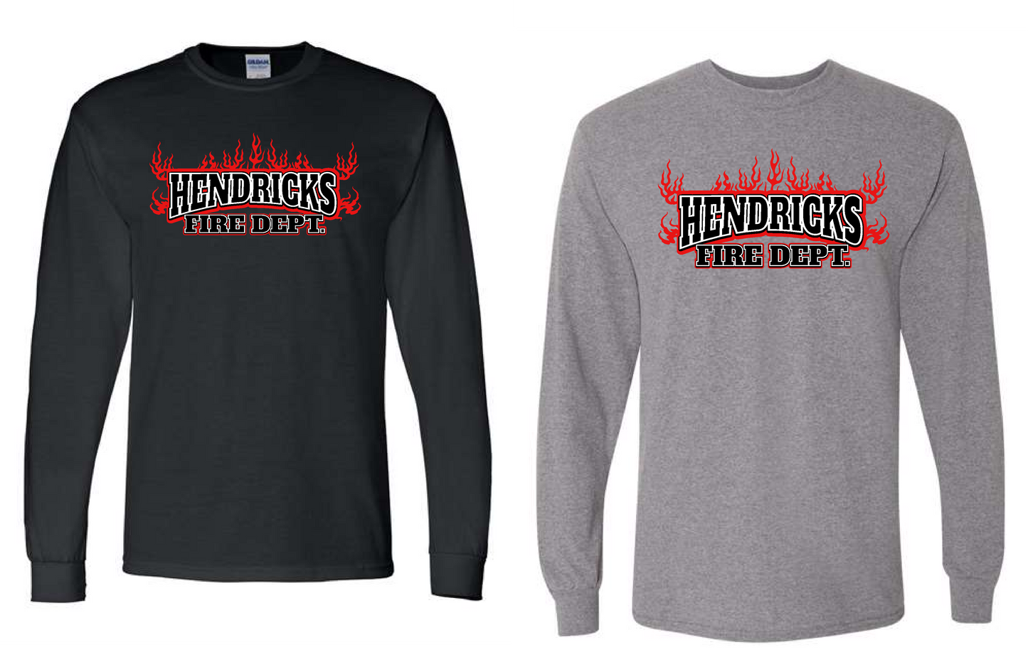 HENDRICKS - FIRE DEPARTMENT - GILDAN DRYBLEN - COLLECTION