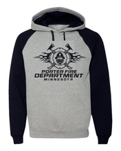 Load image into Gallery viewer, UNISEX / YOUTH - PORTER FIRE DEPARTMENT HOODED SWEATSHIRT
