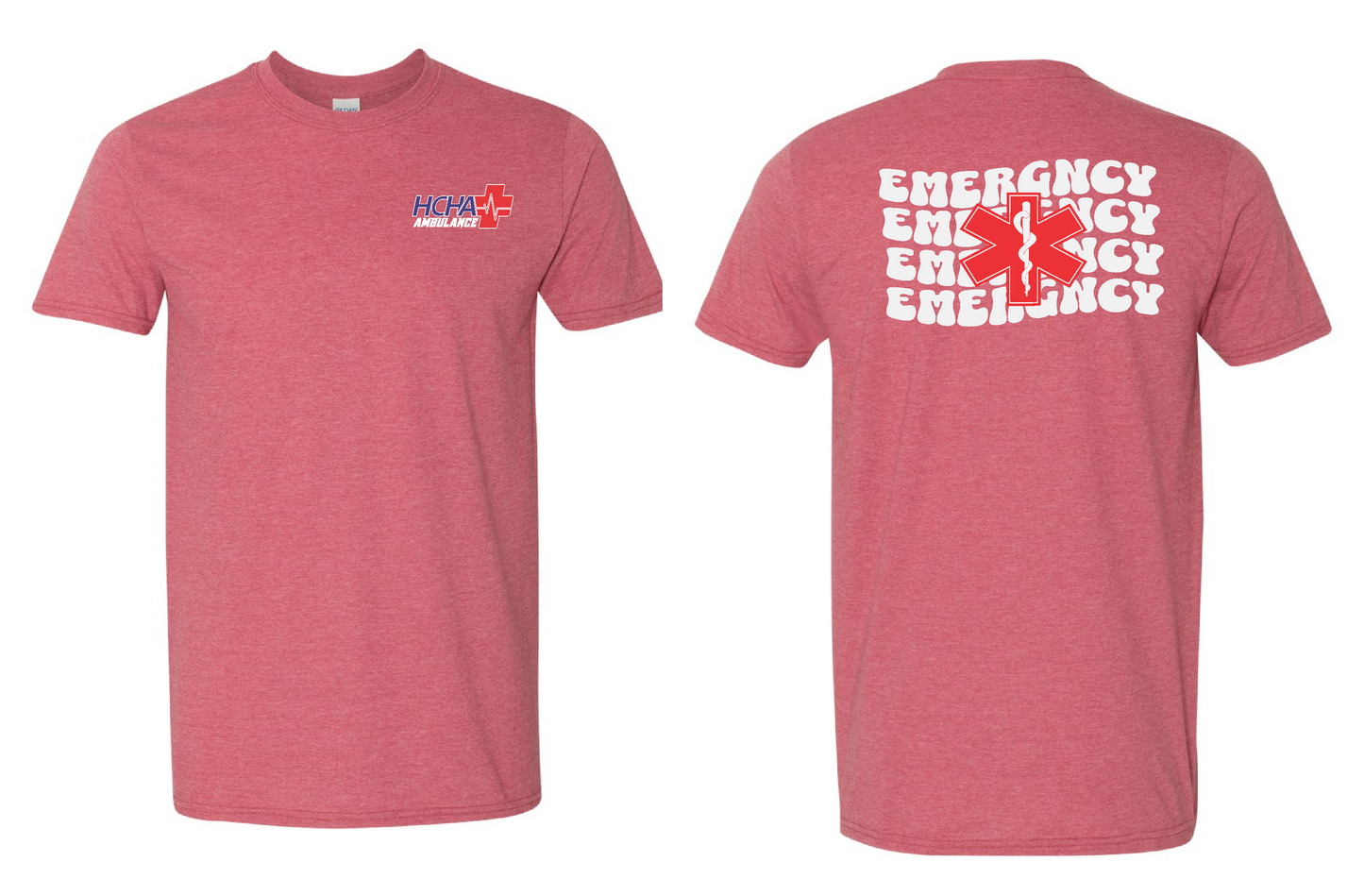 HCHA - AMBULANCE - GILDAN - SOFT STYLE - T-SHIRT