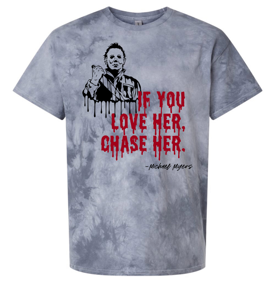 MEN'S SHIRT - MICHEAL MYERS LOVE HER SHIRT