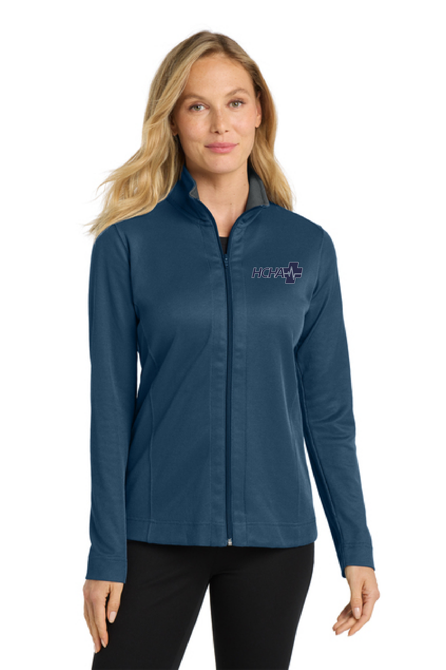 Port Authority® Women's Vertical Texture Full-Zip Jacket