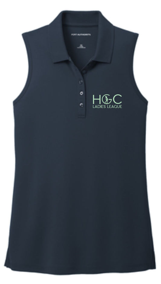 Port Authority - Ladies Dry Zone - UV Micro-Mesh Sleeveless Polo - LK110SVNEW