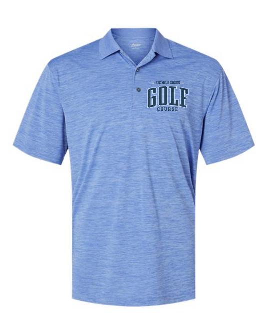 6MC-GC-WHITE SD - MEN'S POLO - EMBROIDERED