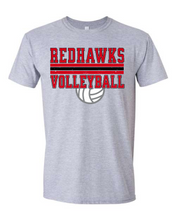 Load image into Gallery viewer, REDHAWKS - VOLLEYBALL - 2025 - ADULT - YOUTH - T-SHIRTS
