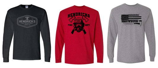 HENDRICKS FIRE DEPARTMENT LONGSLEEVE T-SHIRT