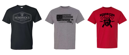 UNISEX - HENDRICKS FIRE DEPARTMENT T-SHIRT